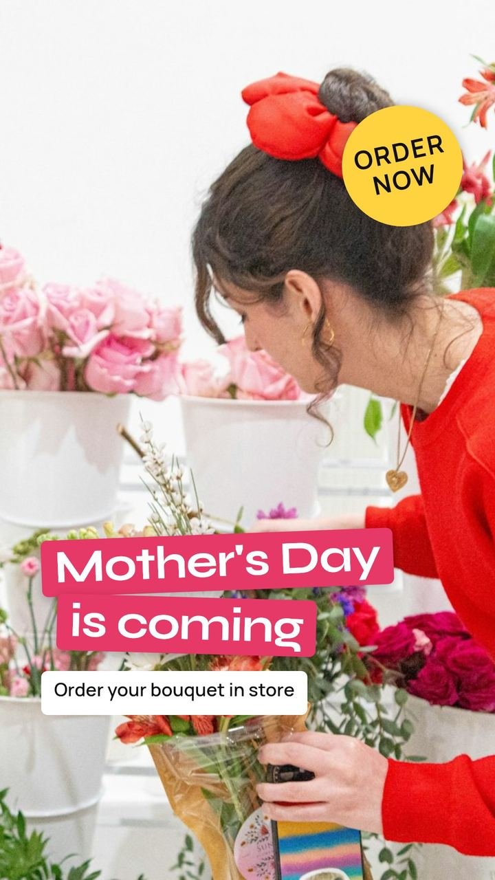 Florist post: Mother's Day is coming